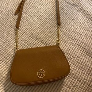 COPY - Tory Burch Robinson small camel crossbody